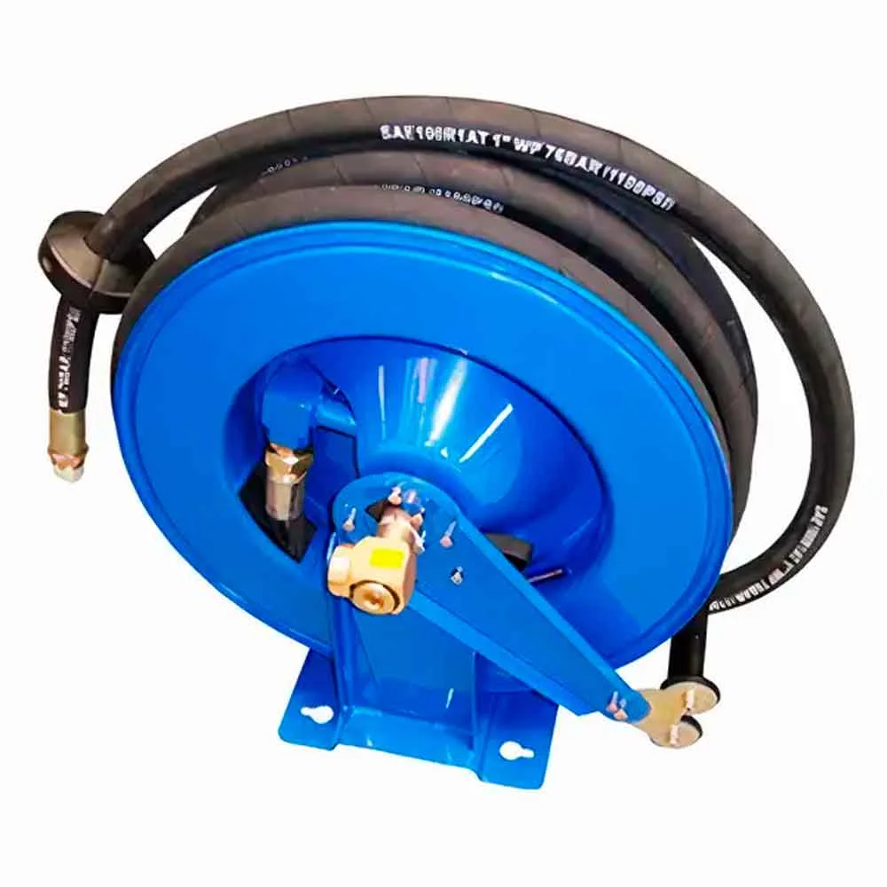 Carretel Retrátil 1 Pol P/ Diesel 15m De Mangueira Bremen